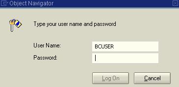 ABAP-acceso-Object-Navigator-user