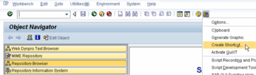 ABAP-crear-shortcut-pantalla-forma-alternativa