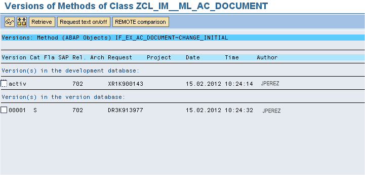 ABAP-Versions-Methods-Class