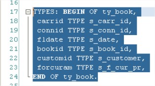ABAP-Descomentar-lineas-seleccionadas