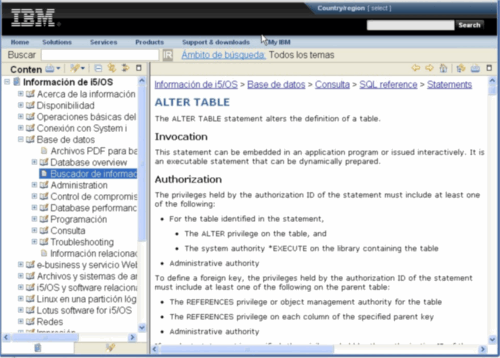 AS400-buscador-base-de-datos-infocenter-sentencia-SQL