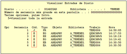 AS400-jornalizar-areas-de-datos-DSPJRN-4