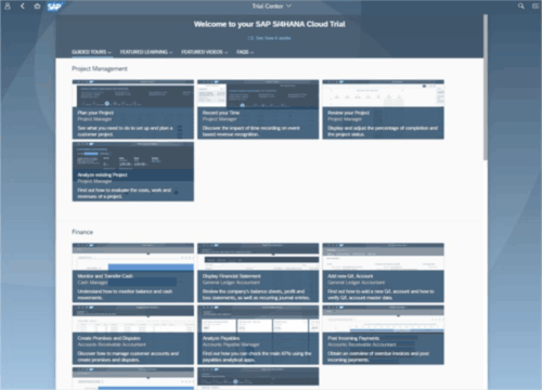 SAP S4HANA Trial