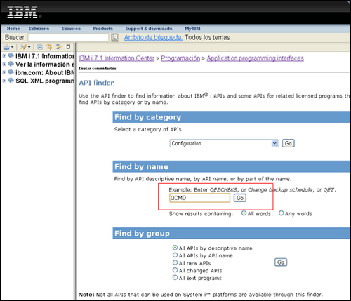 AS400-IBM-Information-Center-API-Finder-por-nombre-1