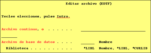 AS400-comando-EDTF