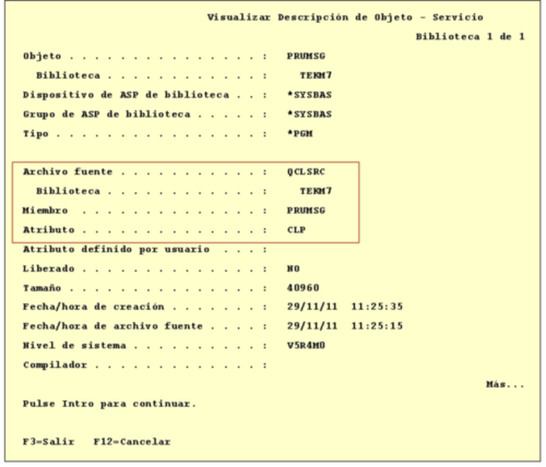 AS400-visualizar-descripcion-de-objeto